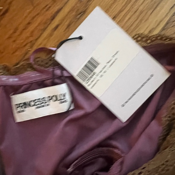 Princess Polly Purple Satin Dress - Picture 4 of 5